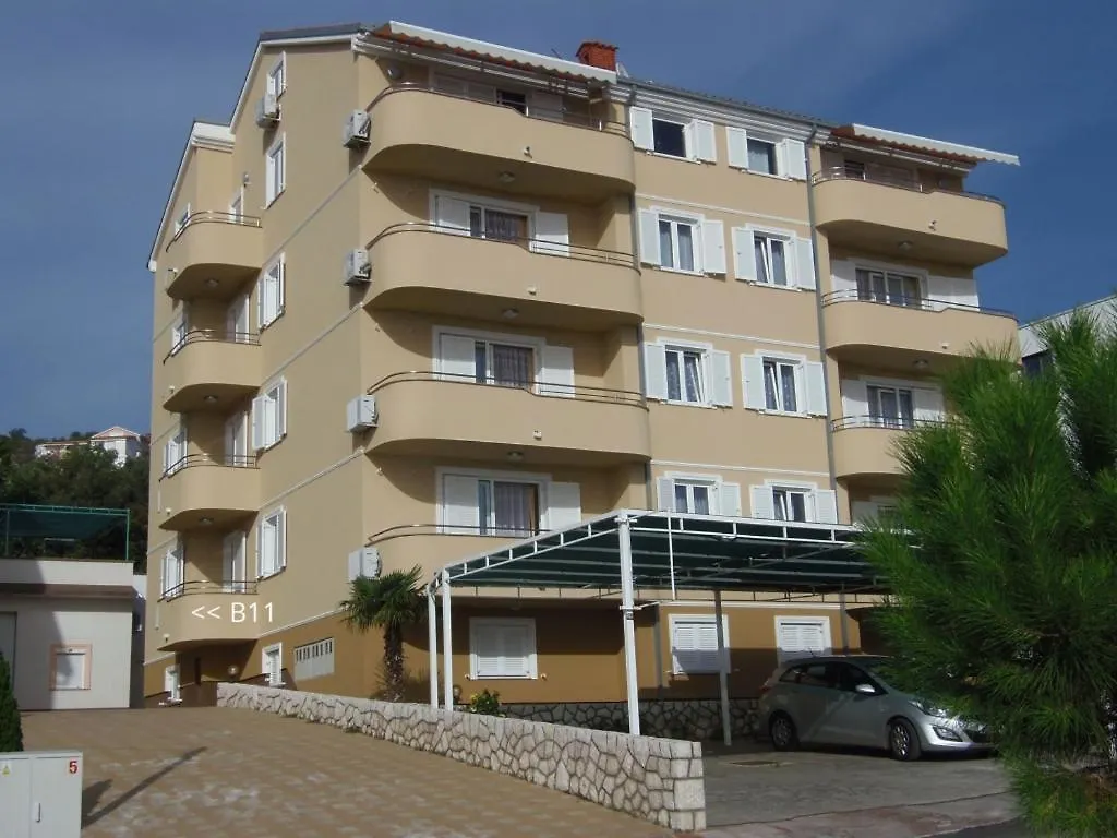 Apartment In Dramalj With Sea View, Balcony, Air Conditioning, Wifi 4623-7