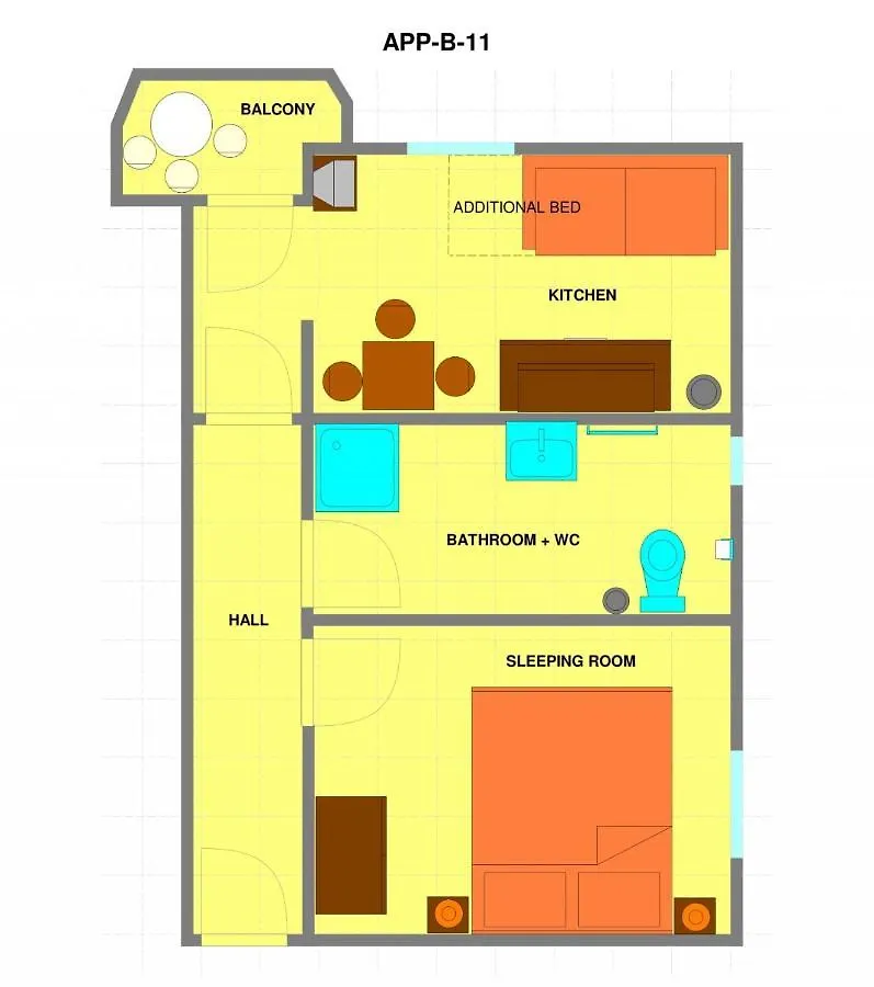 Apartment In Dramalj With Sea View, Balcony, Air Conditioning, Wifi 4623-7